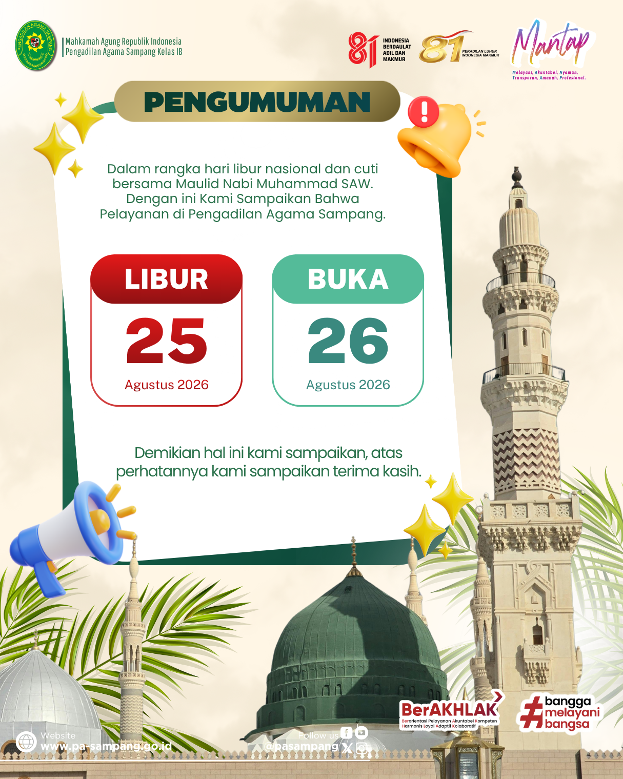 webLIBUR MAULID